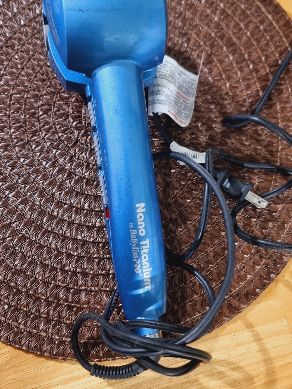 BaByliss Nano Titanium Blue Hair Dryer